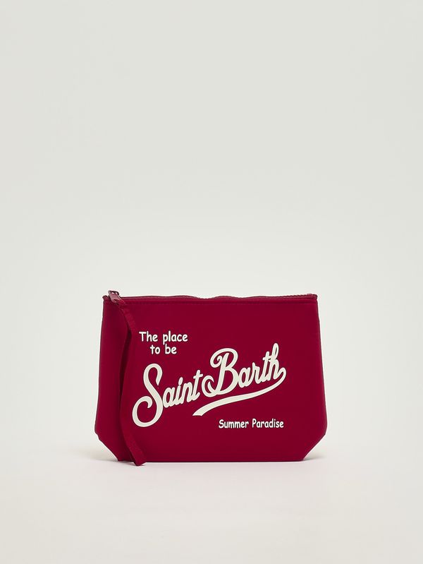 Pochette MC2 Saint Barth - ALINE NYLON BRICK RED