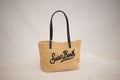 Borsa Saint Barth Raffia City Mid
