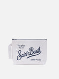Pochette MC2 Saint Barth - ALINE NYLON WHITE